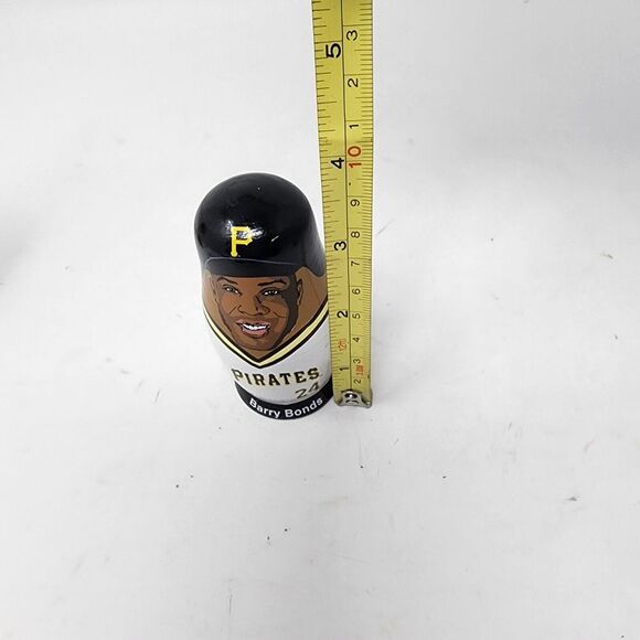 Barry Bonds SF Giants Pirates Devils Russian Nesting Dolls Babooshkah 2003 Read - Picture 8 of 14